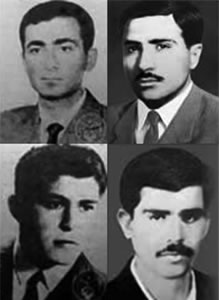 شهادت اولين دسته از اعضاى مركزيت سازمان مجاهدين خلق ايران